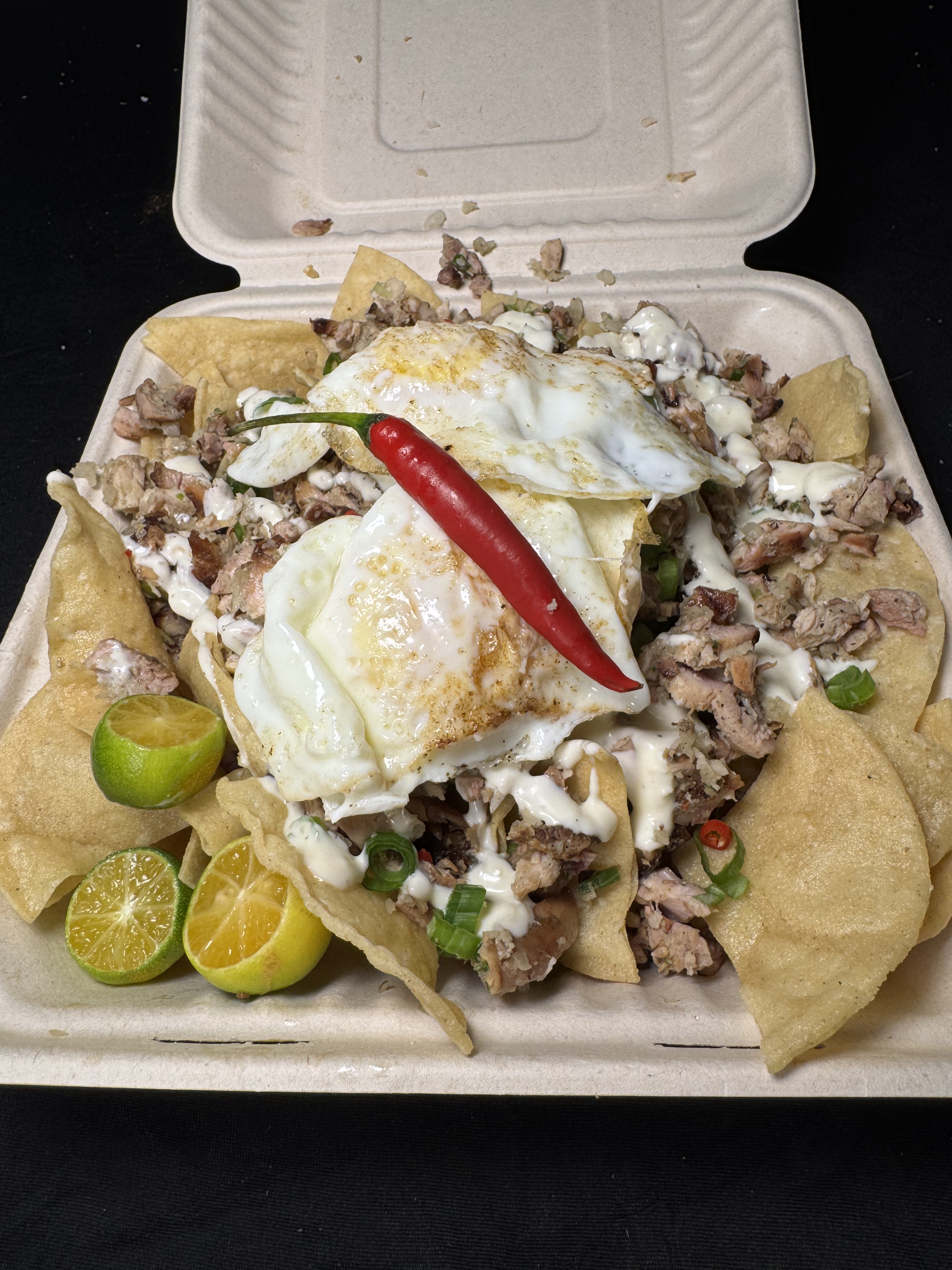 Sisig Nachos