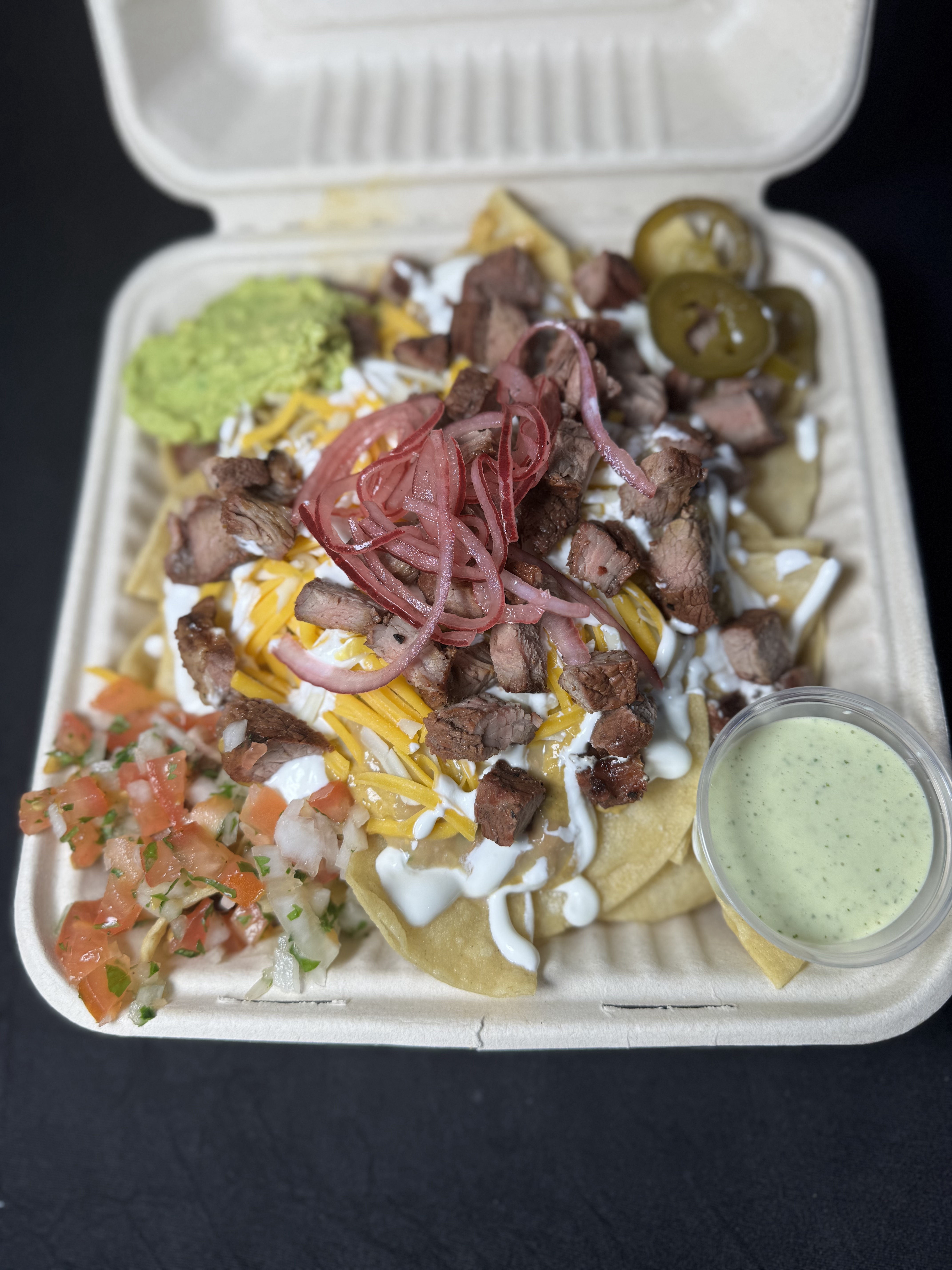 Tex-Mex Steak Nachos